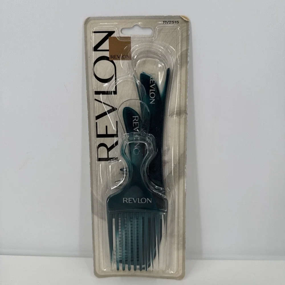 Vintage Revlon Wet Comb Small Detangler Small Lift Set NEW Dead Stock RV2515